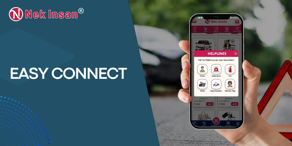 Emergency Contact & Helpline Popup