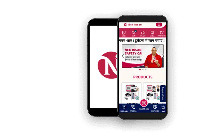 Nek Insan Mobile App with SOS